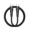 BWOO 60W cable USB-C - USB-C BO-X318 1m black