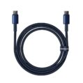 Baseus Tungsten Gold Fast Charging Data Cable Type C to Type C 100W 1m Deepsea Blue 2
