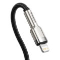 Baseus cable Cafule Metal PD USB C Lightning 025 m black 20W 2