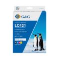 Alternative view of Brother LC421 Multipack