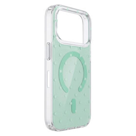 Bubble Dots Mag case for Samsung S26 Ultra green 1