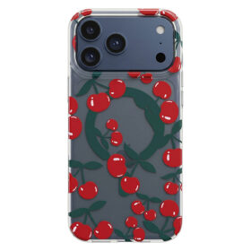 Alternative view of Cherry Mag case for Samsung Galaxy S26 Ultra transparent