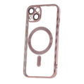 Color Chrome Mag case for Xiaomi Redmi 15C 4G EU / 15C 5G EU (173.16 x 81.06 x 8.2 mm) rose gold