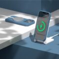 Etteri Silicone case for iPhone 15 61 dark blue 4