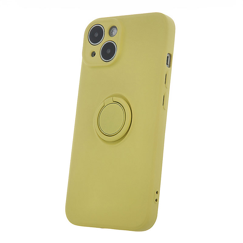 Finger Grip case for iPhone 15 6,1" yellow - Billede 3