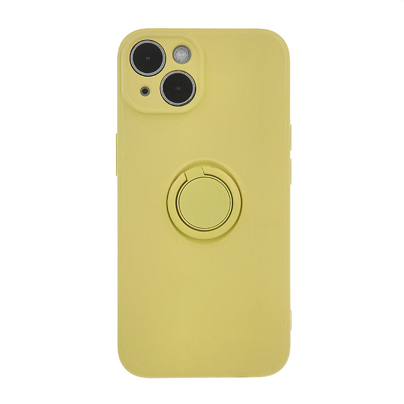 Finger Grip case for iPhone 15 6,1" yellow - Billede 5