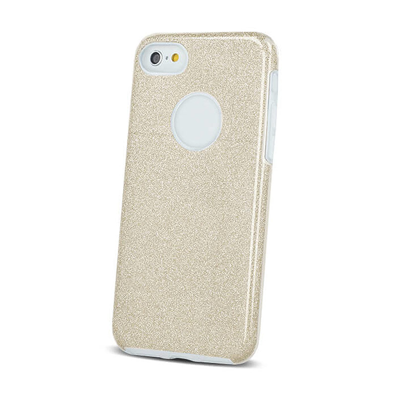 Alternative view of Glitter 3in1 case for iPhone 7 / 8 / SE 2020 / SE 2022 gold