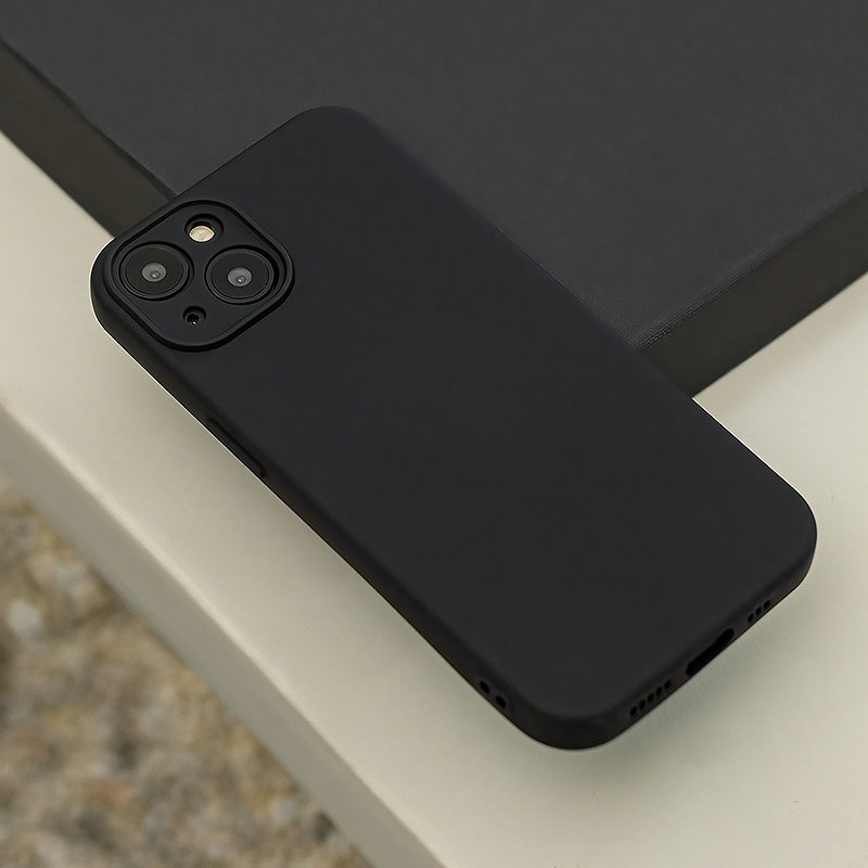 Silicon case for iPhone 12 / 12 Pro 6,1" black - Billede 5
