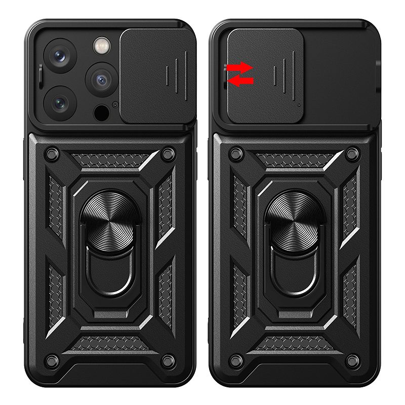 Defender Slide case for iPhone X / XS black - Billede 3