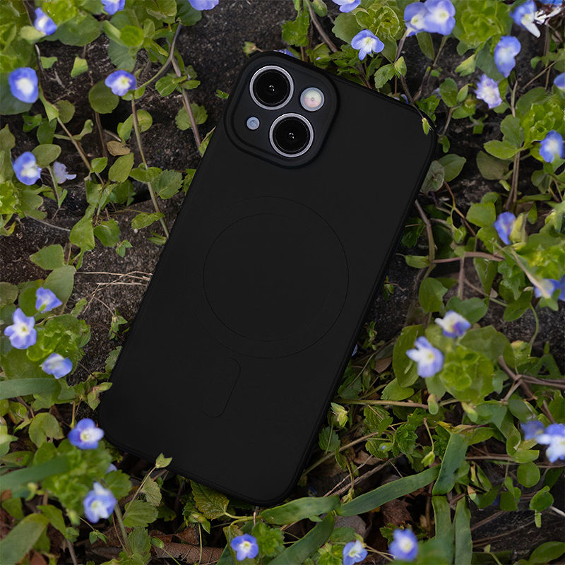 Simple Color Mag case for iPhone 15 Pro 6,1" black - Billede 4