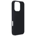 Alternative view of Satin Flex iPhone 16 Pro Max cover  black
