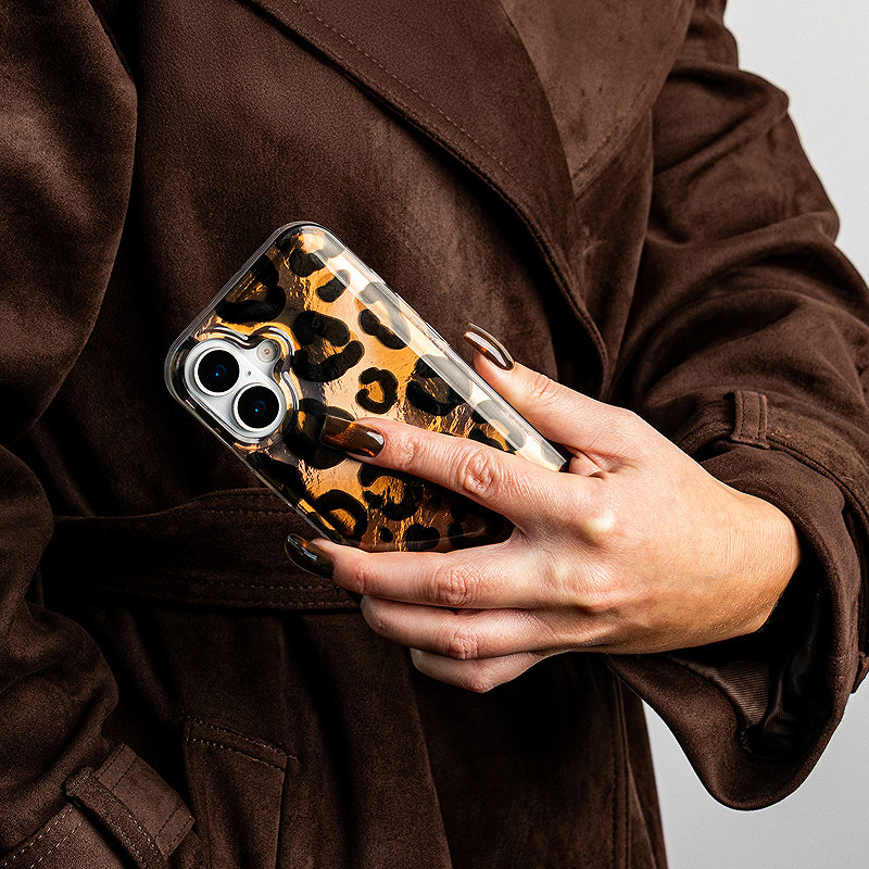 Animal Print case for iPhone 16 6,1" Panther - Billede 4