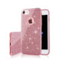 Glitter 3in1 case for iPhone 16e / 17e pink
