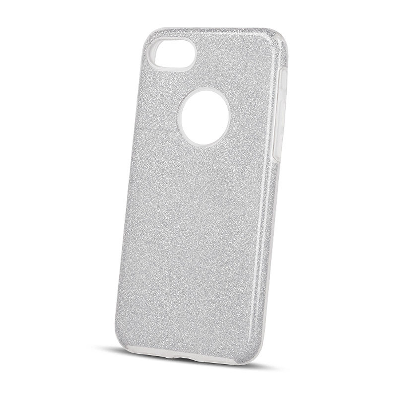 Glitter 3in1 case for iPhone 7 / 8 / SE 2020 / SE 2022 silver - Billede 3