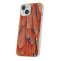Alternative view of Gold Glam case for Samsung Galaxy A14 4G / A14 5G orange