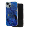 Gold Glam case for Samsung Galaxy A35 5G blue