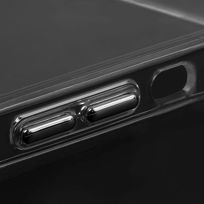 Hybrid Crystal case for iPhone 16 Pro Max 6,9" transparent big hole - Billede 4