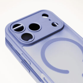 Mag Matt case for Samsung Galaxy S25 Ultra light blue camera protection 4