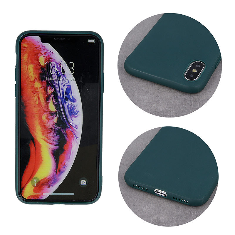 Matt TPU case for Xiaomi Redmi A1 / Redmi A2 forest green - Billede 4