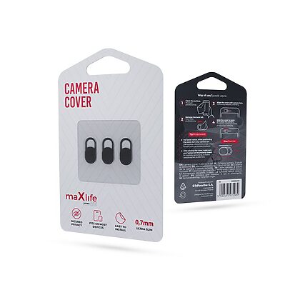 Maxlife Kamera Cover 3-pack