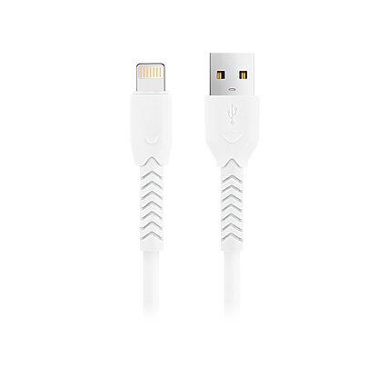 Maxlife Lightning kabel 3A – 1 meter – Hvid