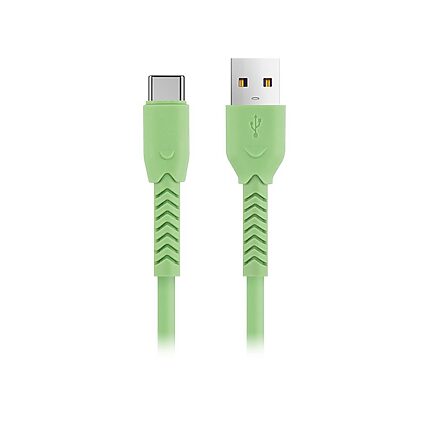 Maxlife MXUC-04 USB-C Kabel 3A - 1m USB-A/USB-C - Grøn