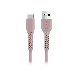Maxlife MXUC-04 USB-C Kabel 3A - 1m USB-A/USB-C - Pink