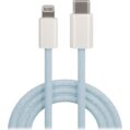 Maxlife MXUC-06 USB-C Kabel 20W - 1m USB-C/Lightning - Blå