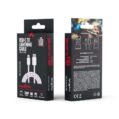 Alternative view of Maxlife MXUC-06 USB-C Kabel 20W - 1m USB-C/Lightning - Lilla
