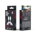 Alternative view of Maxlife MXUC-06 USB-C Kabel 20W - 1m USB-C/USB-C - Lilla