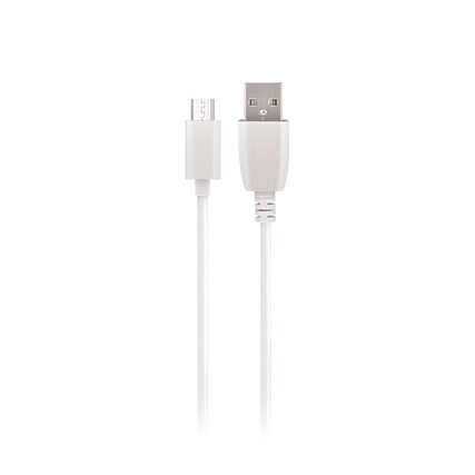 Maxlife Micro USB Kabel 2A - 1m USB-A/microUSB - Hvid