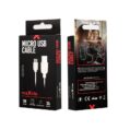 Alternative view of Maxlife Micro USB Kabel 3A - 1m USB-A/microUSB - Hvid