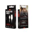 Alternative view of Maxlife Micro USB kabel 1A - 1m USB-A/microUSB - Hvid