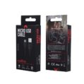 Alternative view of Maxlife USB-C Kabel 2A - 1m USB-A/USB-C - Sort