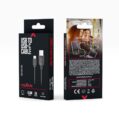 5m USB-A/USB-C - Sort