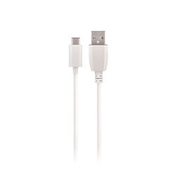 Maxlife USB-C kabel 3A - 1m USB-A/USB-C - Hvid