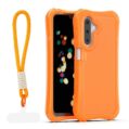 Safepop case with strap for A17 4G / A17 5G / A26 5G / A18 5G orange