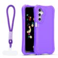 Safepop case with strap for Samsung Galaxy A16 4G / A16 5G purple