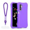 Safepop case with strap for Samsung Galaxy A17 4G / A17 5G / A26 5G / A18 5G purple