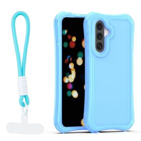 Safepop case with strap for Samsung Galaxy A36 5G / A56 5G / A37 5G blue