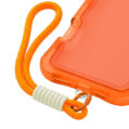 Safepop case with strap for Samsung Galaxy S26 Plus orange 2