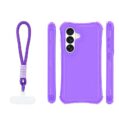 Alternative view of Safepop case with strap for Samsung Galaxy S26 purple