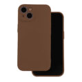 Silicon case for Samsung Galaxy A17 4G / A17 5G / A18 5G brown