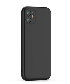 Alternative view of Silicon case for iPhone 11 black
