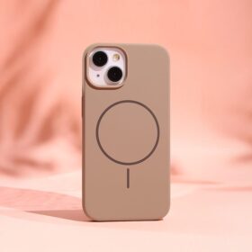 Silicone Thin Mag case for iPhone 17 Air 66 brown 4