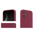 Soft Touch Mag Case for iPhone 12 61 burgundy 2