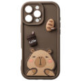 Alternative view of Ultra Trendy 3D case for Samsung Galaxy S26 Plus capybara