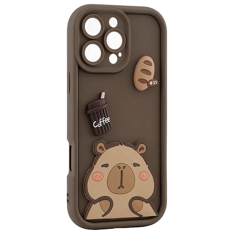 Ultra Trendy 3D case for Samsung Galaxy S26 capybara - Billede 4