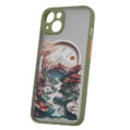 Alternative view of Ultra Trendy case for Samsung Galaxy S23 FE Travel green